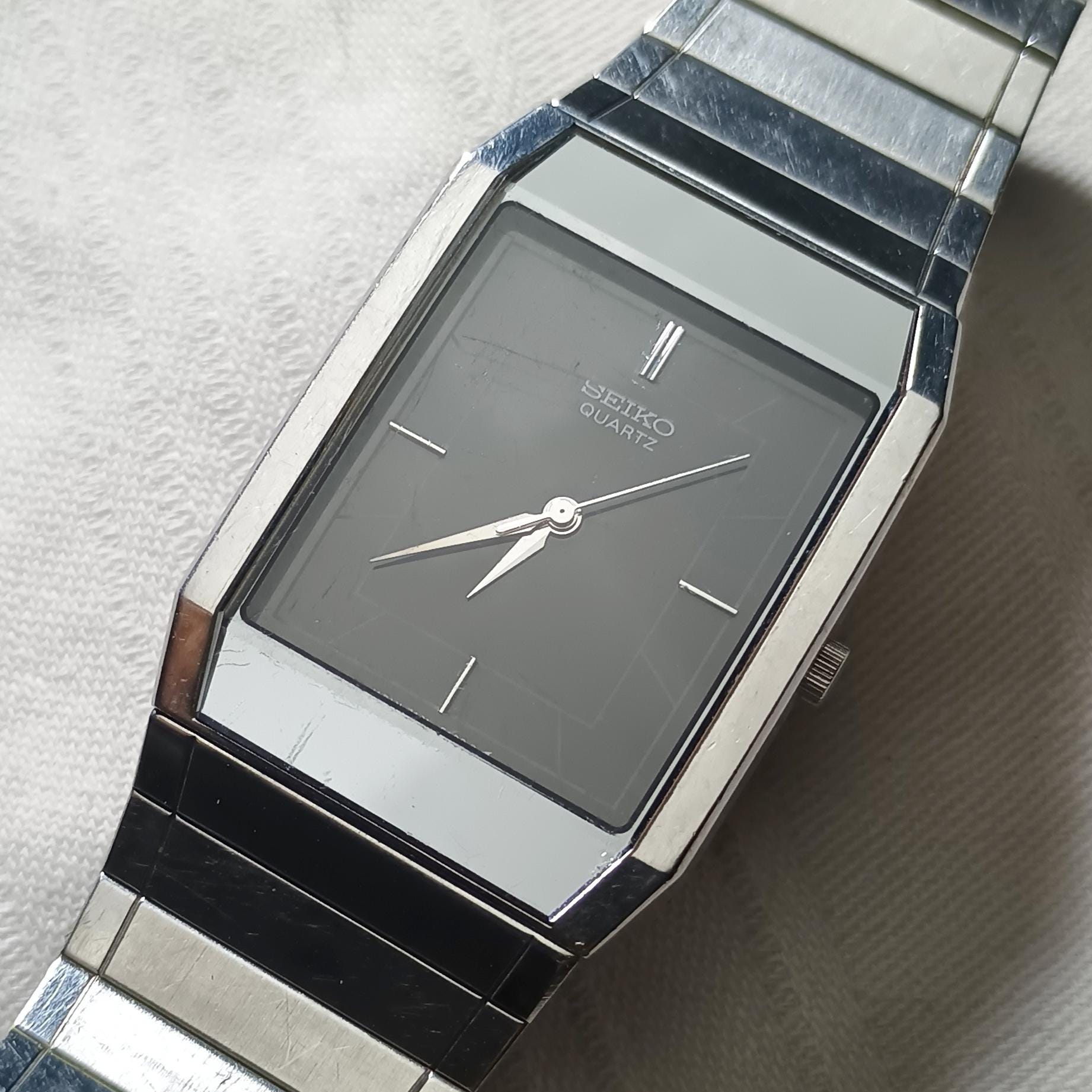 か*ず様 1985年製 SEIKO セイコー シャリオ メンズ腕時計 7431- か*ず