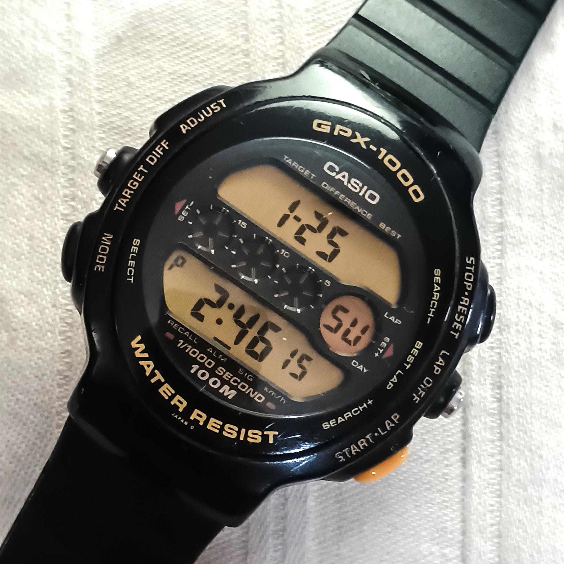 Very Rare Vintage Casio GPX-1000 Grand Prix – 1/1000 Sec. High