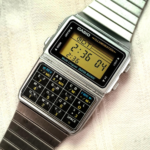 Casio Data Bank DBC-611G Watch – Retro 90s Illumi… - image 1