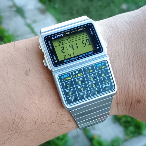 Casio Data Bank DBC-611G Watch – Retro 90s Illumi… - image 4