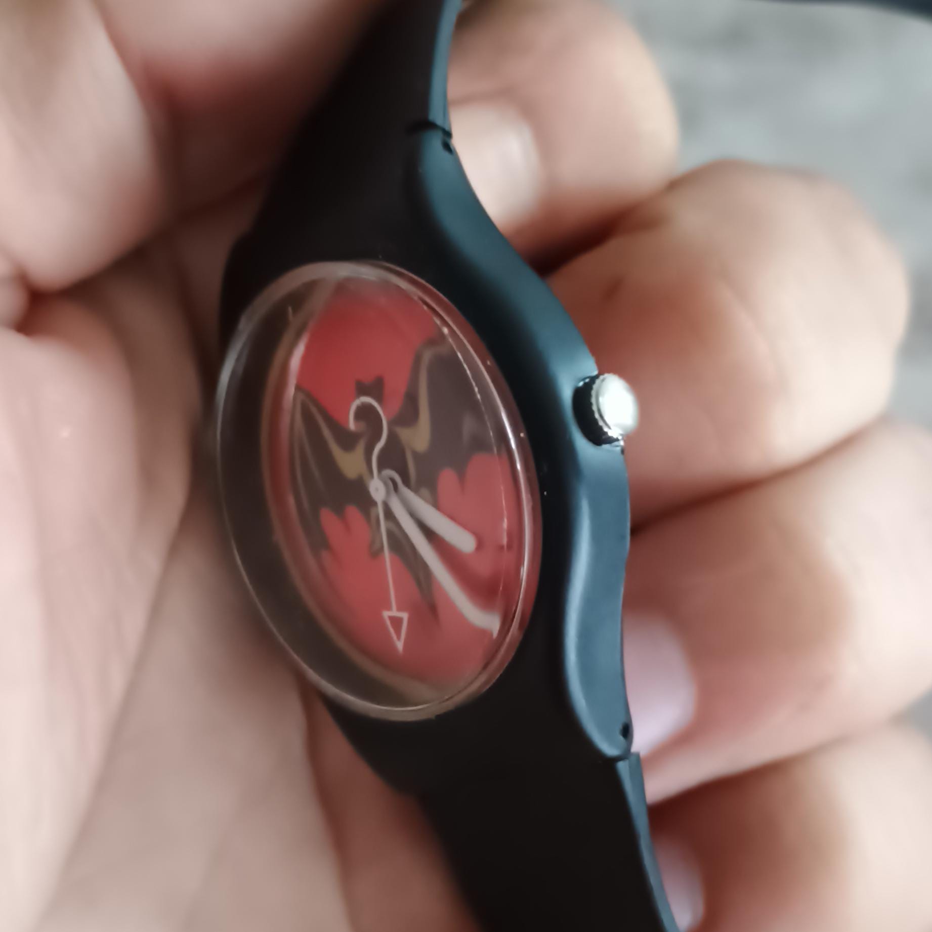 Vintage Bacardi Bat Logo Watch - Rare Promotional Bar Collectible