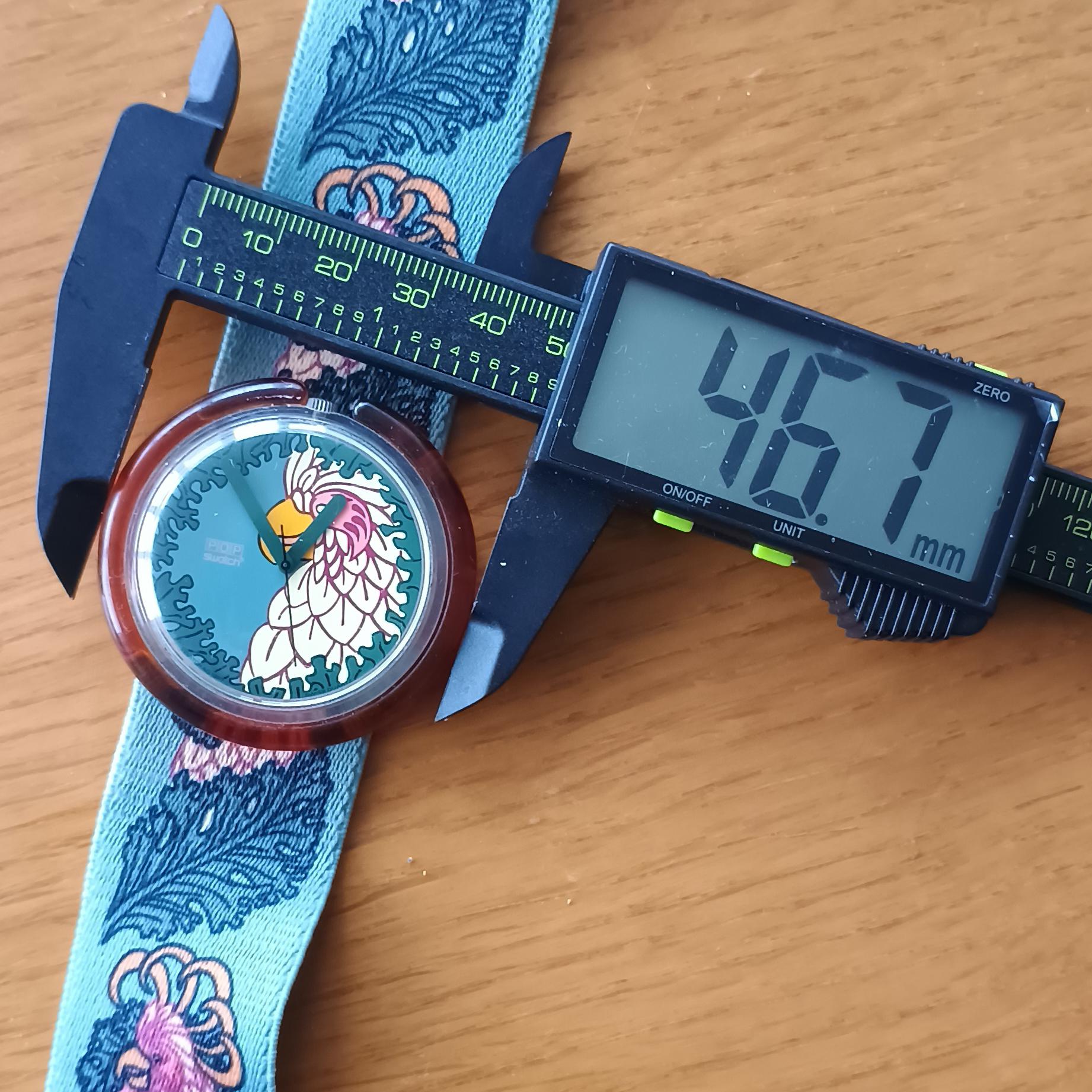 Vintage 90s Pop Swatch Parrot Watch, Retro Fabric Strap - Etsy