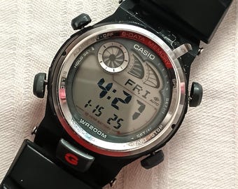 ヴィンテージ カシオ F-94W デジタルウォッチ：クラシックなレトロ時計