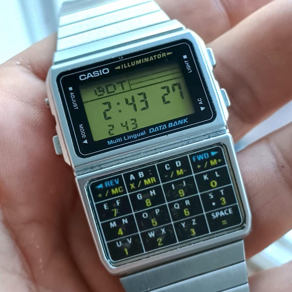 Casio Data Bank DBC-611G Watch – Retro 90s Illumi… - image 6