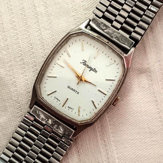 Vintage Remington watch VINTAGE REMINGTON ELECTRA 23 MENS WRIST WATCH GOLD TONE FOR  main image 4