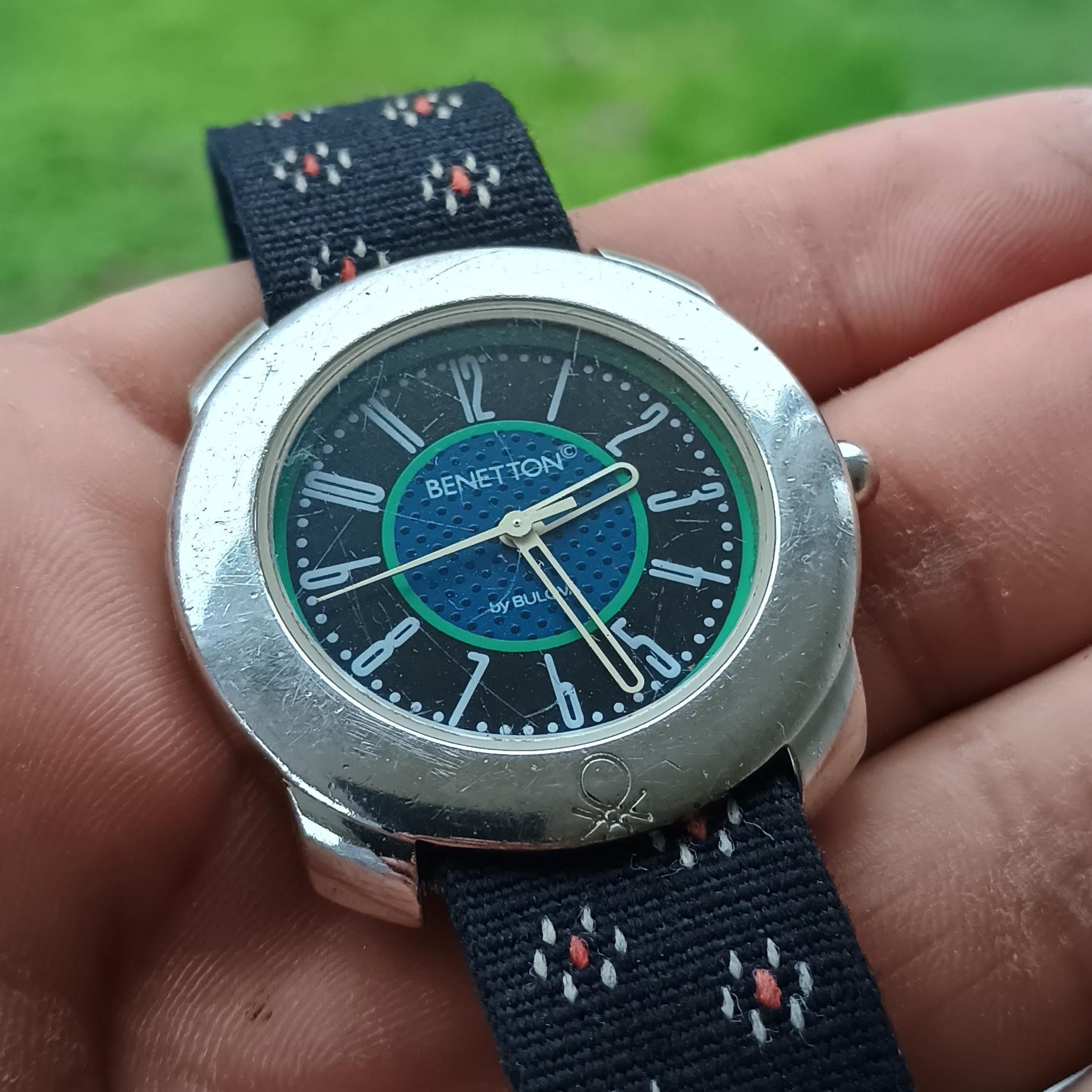 Vintage Benetton by Bulova Watch, 90s Color Pop Dial - Etsy Israel Vintage Benetton by Bulova Watch, 90s Color Pop Dial - Etsy Israel