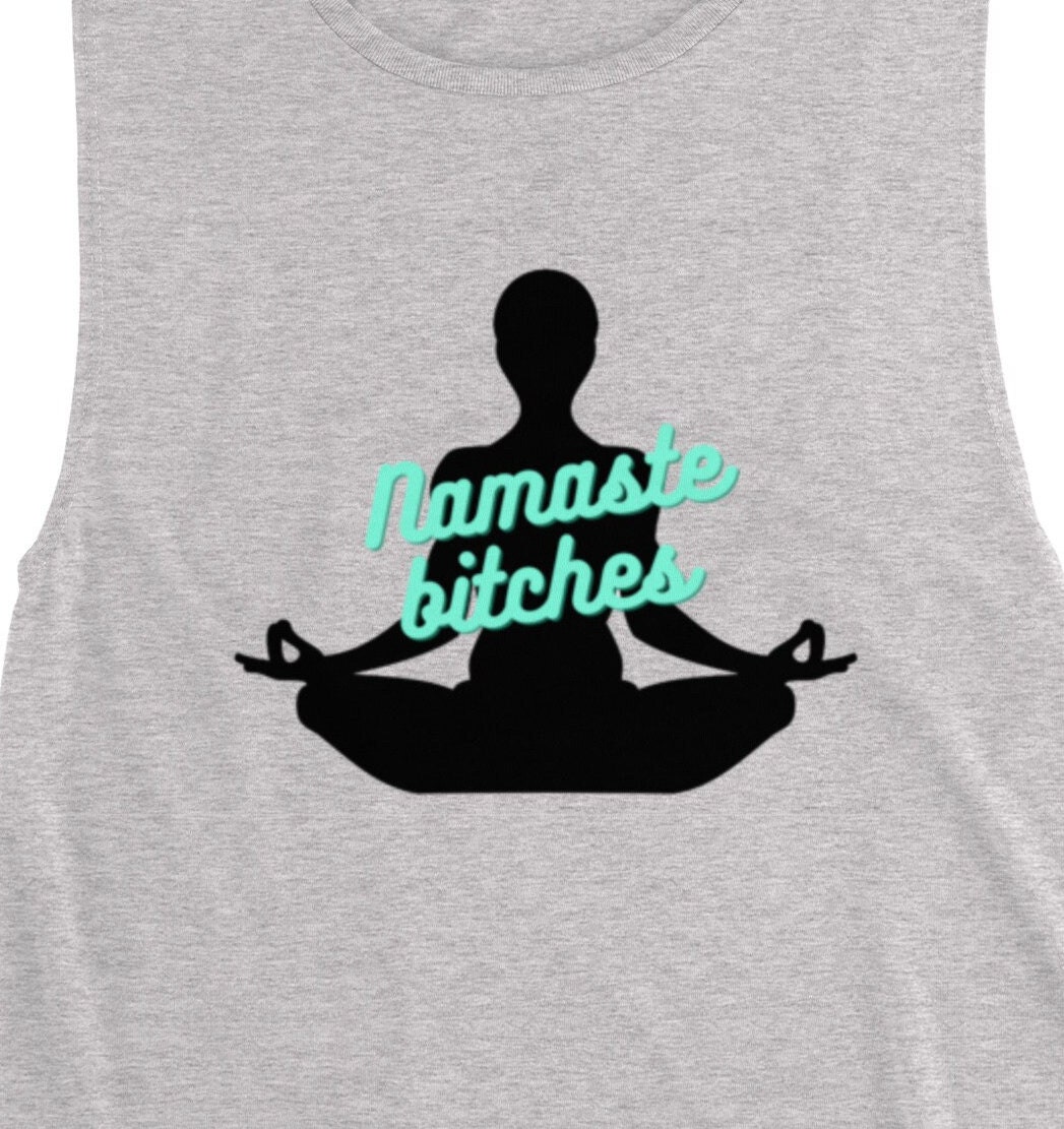 Yoga Namaste Mug - 11/425,2 Gram Mug à Café Cadeau, White, 15 Oz