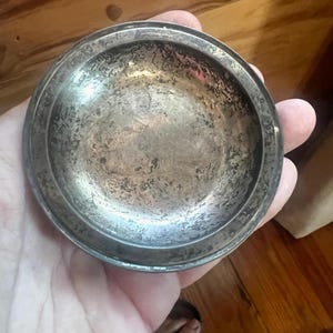 Vintage Georg Jensen Sterling Silver Coaster Design 600A by Harald Nielsen – Denmark c. 1935–50
