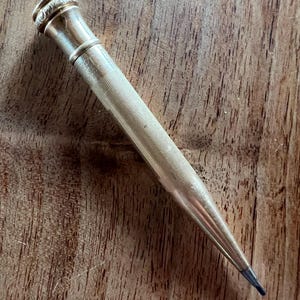 Antique Eversharp Gold-Filled Mechanical Pencil | Wahl USA | Art Deco Engraved Barrel | Vintage Office Collectible