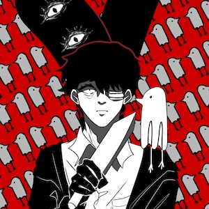 A5 Human PunPun | 8.5 x 5.5&quot; Medium Print Oyasumi PunPun