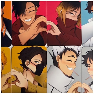 HQ Volleyball Anime Photocard Ships | 2.2 x 3.5&quot; Mini-Prints
