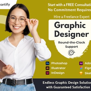 Contrate um Designer Gráfico, Web Designer, Website, Design de Produto, Design de Logotipo, Imprimível, Flyer, Brochura, Papelaria, Design de Cartão de Visita