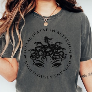 Feminist Shirt Petrify the Patriarchy The Female Gaze Medusa Shirt Leftist Shirt Greek Mythology Literature Shirt Witchy Shirt Lilith Resist