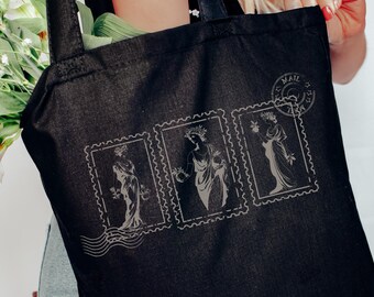 Persephone Totebag Pomegranate Gods Mythology Literature Shirt Ancient Greek Greek Mythology Greek Statue Hecate Statue Postage Stamp Shirt