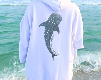 Walhai Hai Hoodie Speichern Sie den Ozean Ozean Sweatshirt Ocean Beach Hoodie Ozean Tier Shirt Beachy Hoodies Schützen Einheimischen Kokosnuss Mädchen