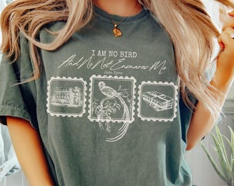 Jane Eyre Shirt Charlotte Bronte Literature Shirt Pride and Prejudice Light Academia Literary Sweatshirt English Teacher Literary Shirt