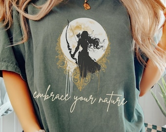 Artemis  Divine Feminine Moon Goddess Greek Goddess Dress Greek Gods Persephone Shirt Demeter Ancient Greek Mythology Statue Bookish Things