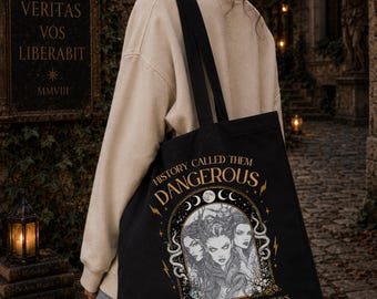 Medusa Lilith Totebag Petrify the Patriarchy The Female Gaze Shirt Leftist Shirt Greek Mythology Literature Shirt Resist Feminist Shirt