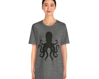 Maglietta grafica Ocean Octopus: abbigliamento da spiaggia unisex per gli amanti della natura