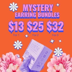 Mystery Earring Bundle: Handmade Surprise Earrings - Choose Your Theme