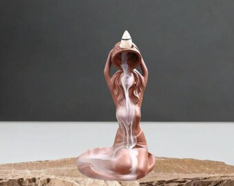 Räucherstäbchen Figur - Göttin Backflower Räucherstäbchen Figur für die Aromatherapie