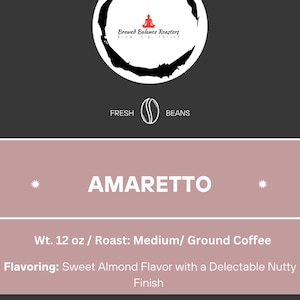 Amaretto Flavored Coffee 1 lb