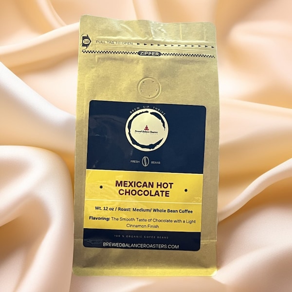 Mexicaanse warme chocolademelk gearomatiseerde koffie 12 oz.