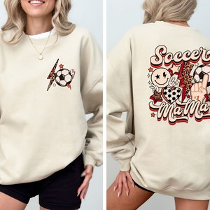 Soccer Mama Sweatshirt, Mama Sweatshirt, Soccer Sweatshirt, Mothers Day Gift, Gift For Soccer Mama, Women Soccer Sweater, Mom Sweatshirt