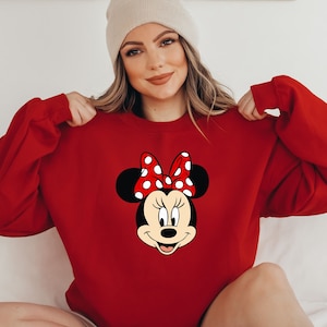 Minnie Mouse Sweater Etsy UK