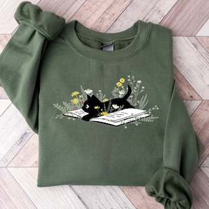 Cat sweatshirts for humans top