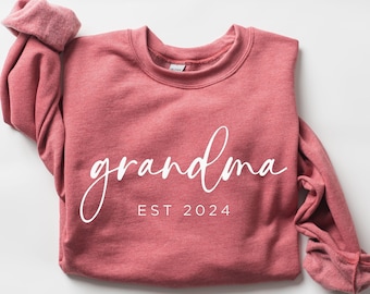 Regalo para abuela, sudadera personalizada para abuela, regalo para el Día de la Madre, sudadera para Nana, sudadera para abuela, suéter para mamá