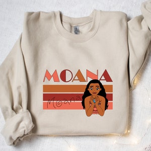 Princess Moana Sweatshirt, Disney Moana Princess Est 2016 Sweatshirt, Disney Princess Sweat, Princess Squad Girl Matching, Moana and Maui,