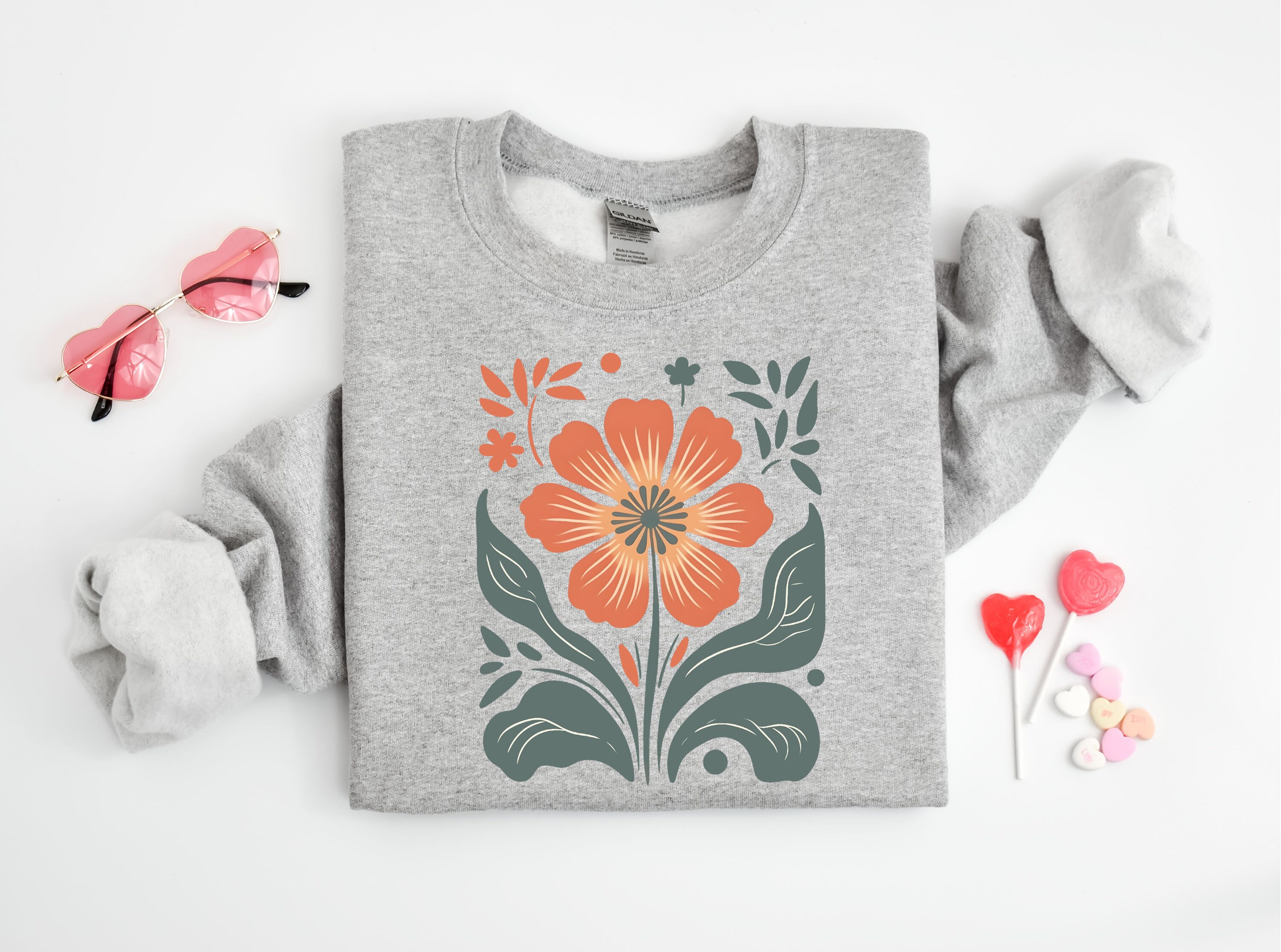 [GRAVER]★CREAM FLOWER DOT COLOR MATCHING HOODIE Designer fashion, Seoul-fully created | W Concept