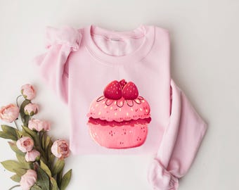 Sudadera con pastel de San Valentín, sudadera con amor, sudadera con corazón de San Valentín, sudadera con capucha de San Valentín para mujer, regalo para ella