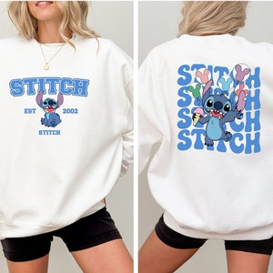 Disney Stitch Est. 2002 Sweatshirt, Stitch Sweatshirt, Stitch Balloons Sweatshirt, Stitch Snacks Sweatshirt, Disney Sweatshirt, Stitch Lover