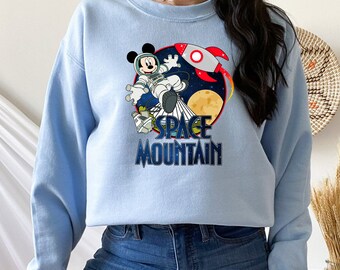 Space Mountain Sweatshirt, Mickey Space Mountain Sweatshirt