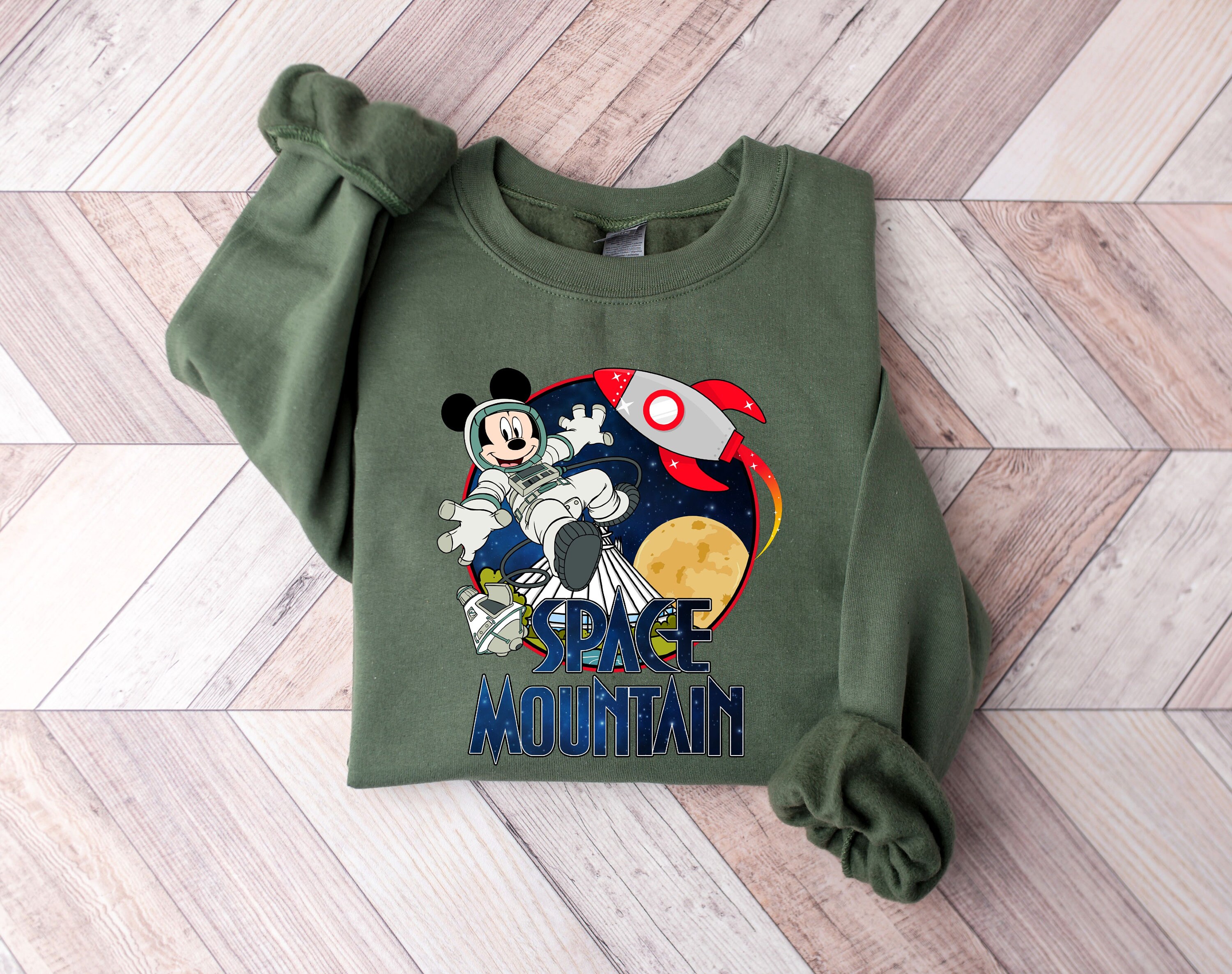 MUSINSA STANDARD★ASTRONAUT MICKEY SWEATSHIRT 2色 MUSINSA STANDARD☆ASTRONAUT MICKEY SWEATSHIRT 2色 71JwW36Gf+
