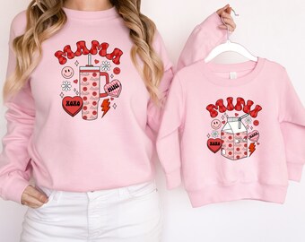 Mama And Mini Sweatshirt, Mama Mini Valentines Sweatshirt, Mama Mini Matching Sweatshirt, Mothers Day Matching Sweatshirt, Gift For Mom