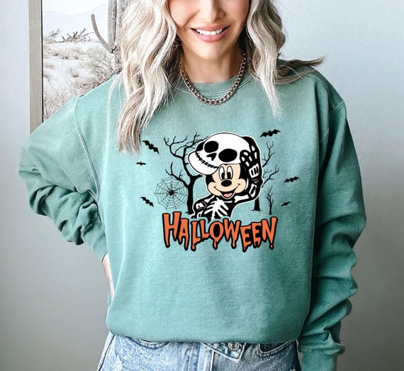 MICKEY Minnie ディズニーヴィンテージアメリカハロウィンスウェット