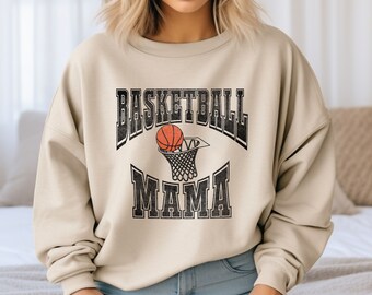 Basketball Mama Sweatshirt, Unisex Fit, Gift For Mom