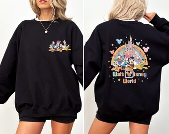Disney's WORLD OF ENGLISH スウェット Walt Disney World Sweatshirt, Vintage Disneyworld Sweatshirt