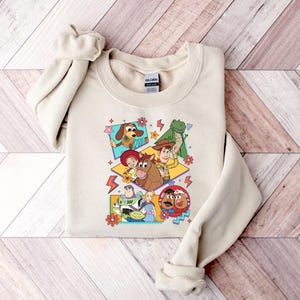Toy Story Sweatshirt, Toy Story Family Sweatshirt, Toy Story & Friends Sweatshirt, Toy Story Gift, Toy Story Characters Hoodie, Disney Trip
