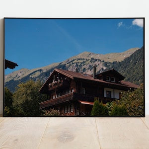 Swiss Chalet Wall Art