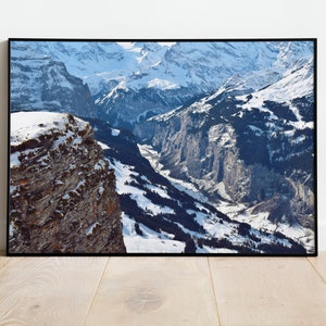 Snowy Valley Wall Art