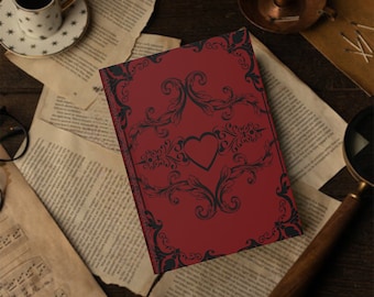 Dark Academia Gothic Design Hardcover Journal Matte