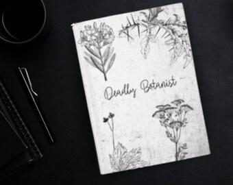 Gothic Deadly Botanist Journal: Dark Academia Poisonous Plants