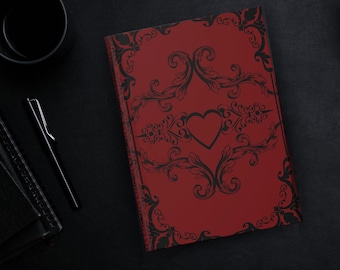Dark Academia Gothic Design Hardcover Journal Matte