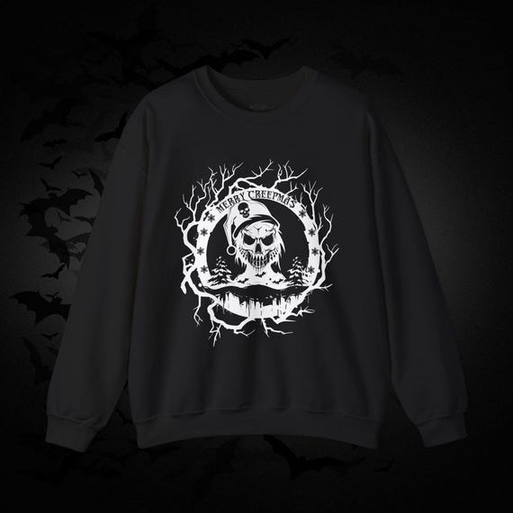 Merry Creepmas Sweater Gothmas Sweatshirt Spookmas Shirt