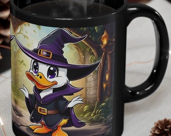 Häxankaffemugg - Spöklik Halloween keramikmugg