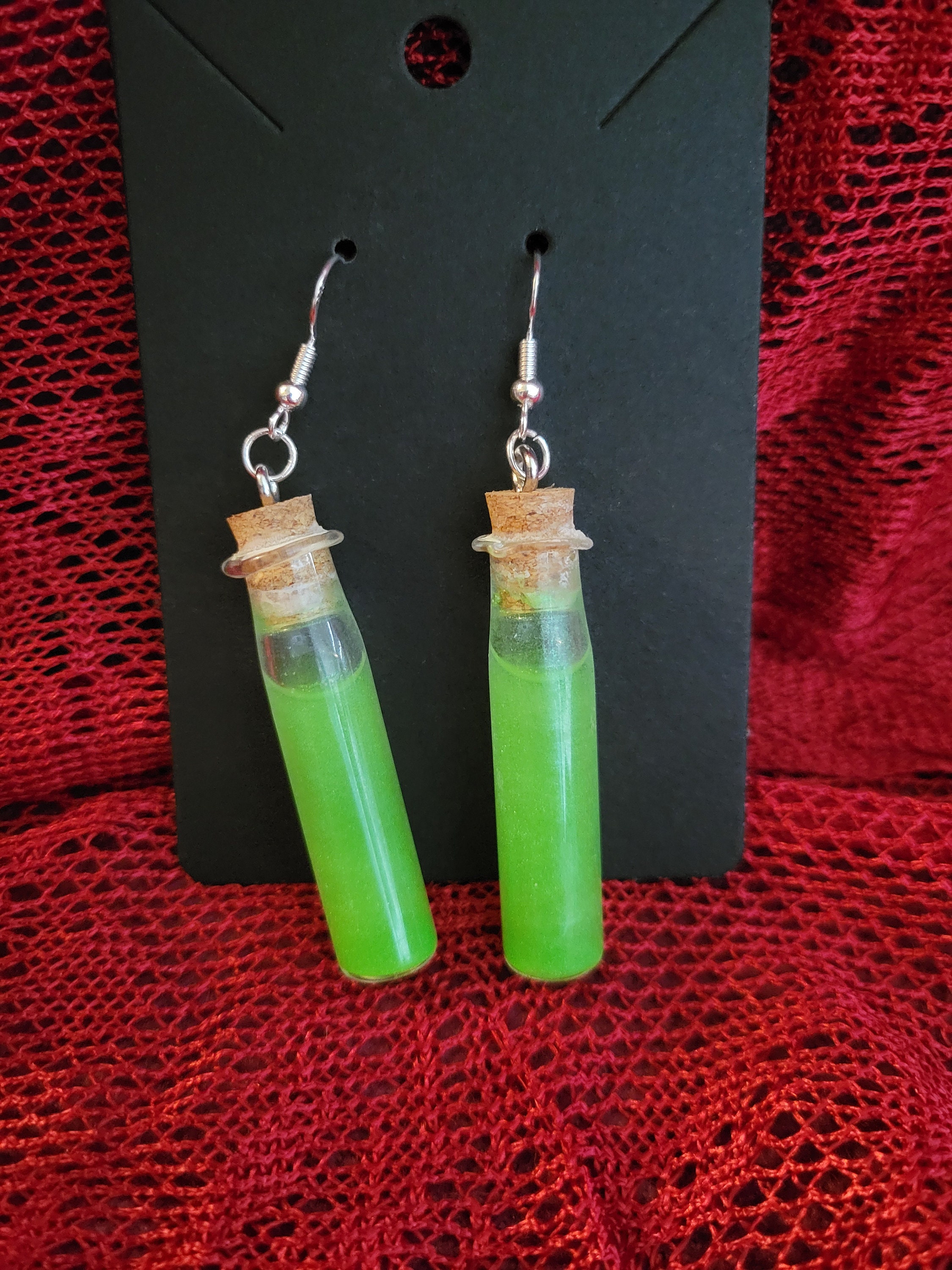 Magical Potion Earrings - Color Changing Potion Jewelry - Handmade ...